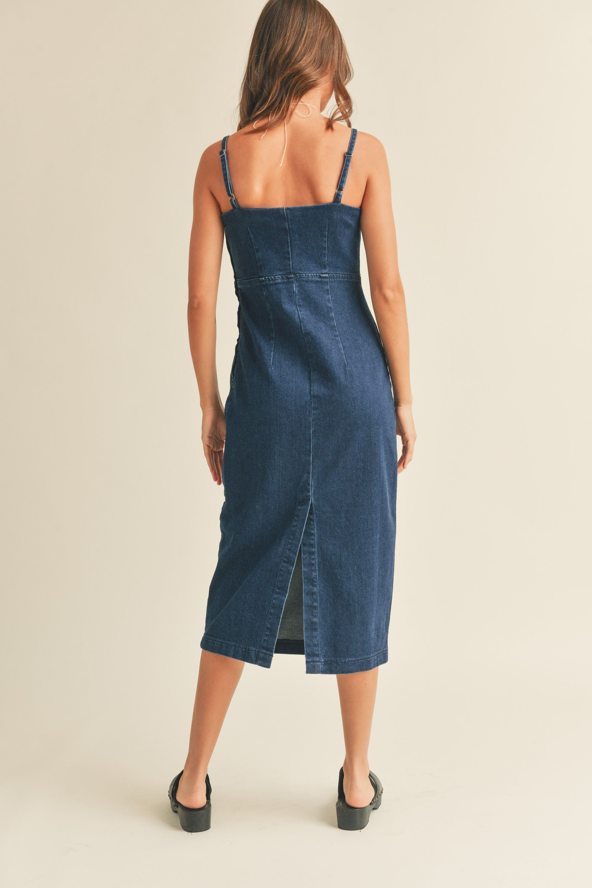 Holly Willoughby Denim Midi Dress This Morning March 2022 – Fashion You  Really Want